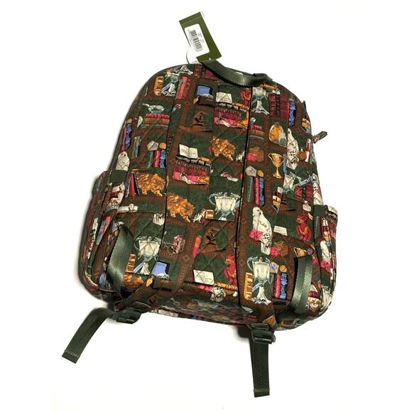 Vera Bradley Harry Potter Hogwarts Library Bancroft Backpack Lrg Crookshanks main image 5